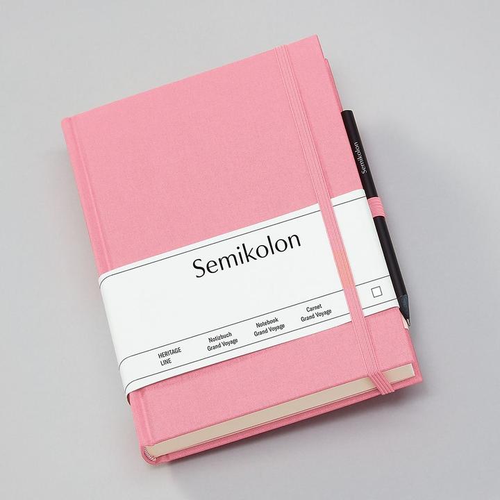 Image du produit Semikolon Grand Voyage (A5, Blanc, Couverture rigide)