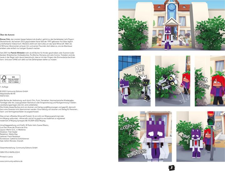 Produktbild Wie ich in der Lucky-Blocks-Dimension auf Geschenksuche ging (Deutsch, Patrick Wirbeleit, Arazhul, Roman Fink, 2022)