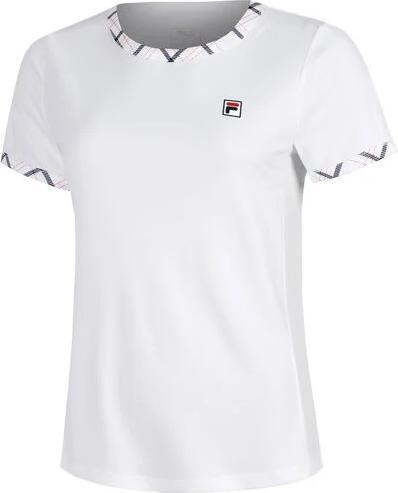 FILA T-Shirt Yamila White/Check Comb Woman