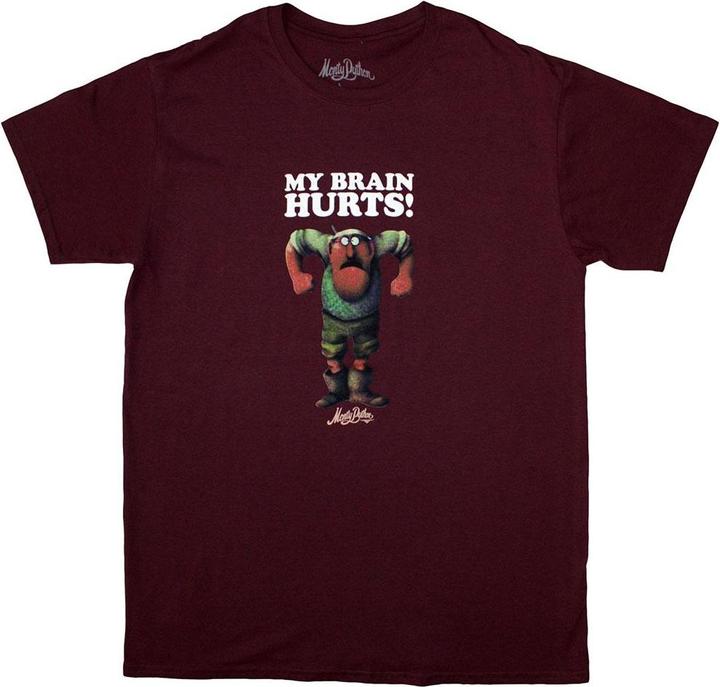 Monty Python My Brain Hurts TShirt