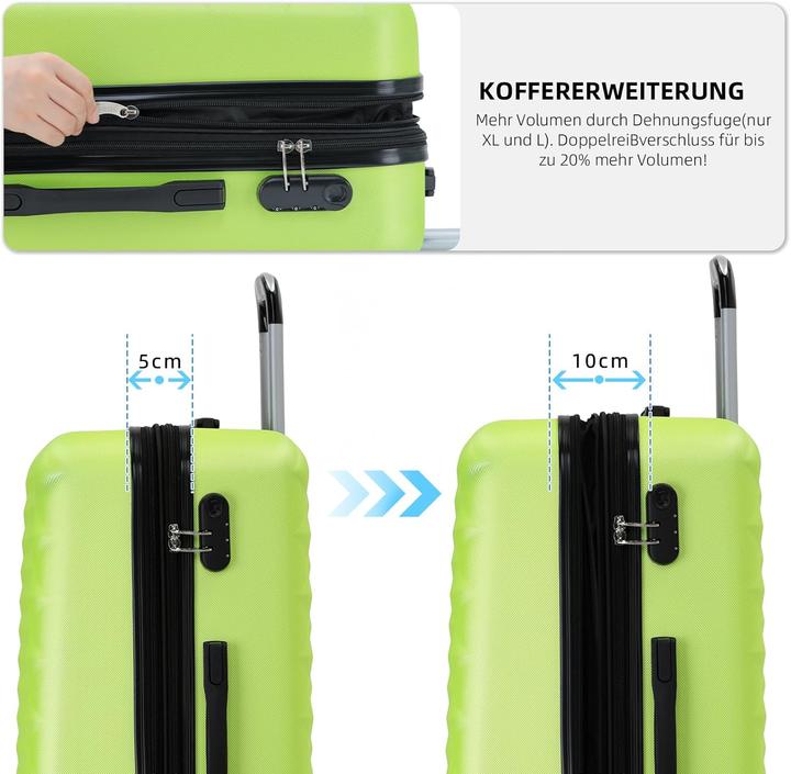 Produktbild Beibye Hartschalenkoffer mit Dehnungsfuge (115 l, XL (ab 115l))