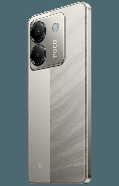 Actual product image Xiaomi Poco M7 Pro 5G (256 GB, Silver, 6.67", Hybrid Dual SIM, 50 Mpx, 5G)
