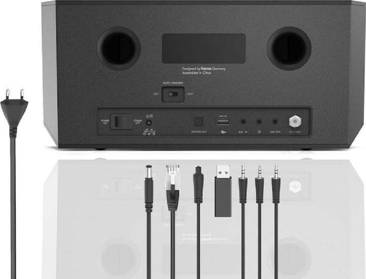 Image du produit Hama DIR3510SCBTX (Webradio, DAB, FM, DAB+ DAB, Bluetooth, WiFi)
