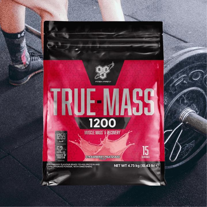 Produktbild BSN True Mass (Erdbeer, 1 Stk., 4730 g)