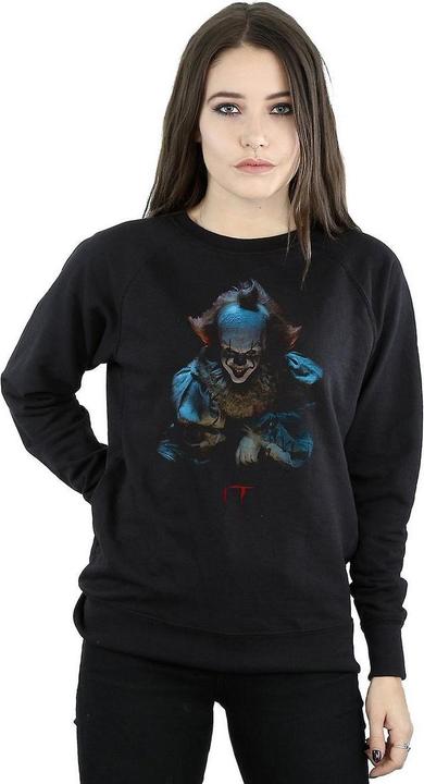 Actual product image Universal Textiles Womens/Ladies Pennywise Grin Cotton Sweatshirt (M)