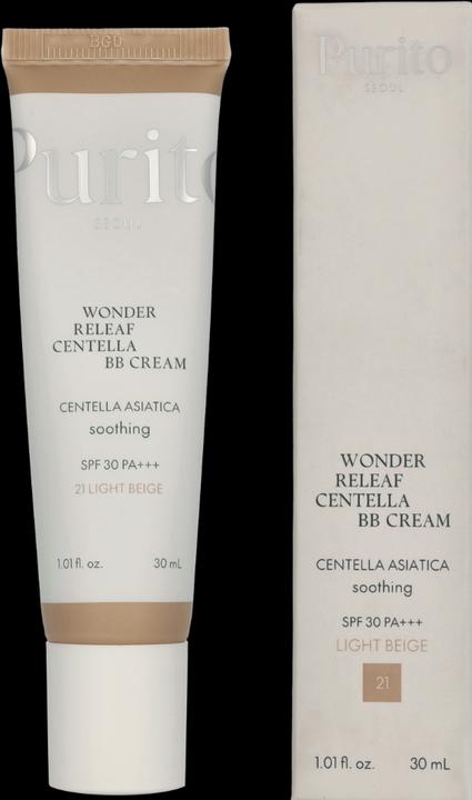 Purito BB Cream SPF30 Shade 21 Light Beige (#21 Light Beige)