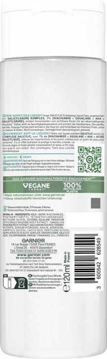 Immagine prodotto Garnier Trattamento liquido esfoliante salicilico (Lozione detergente, 120 ml)