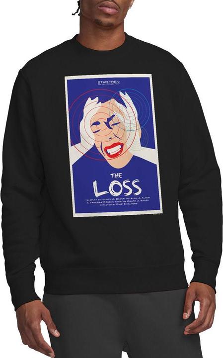 Actual product image Unisex Adult The Next Generation Season 4 Episode 10 Sweatshirt (L)