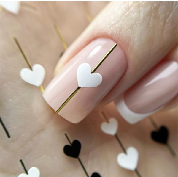 Immagine prodotto Nagellack24 Nail Art Sticker Selbstklebend Herze