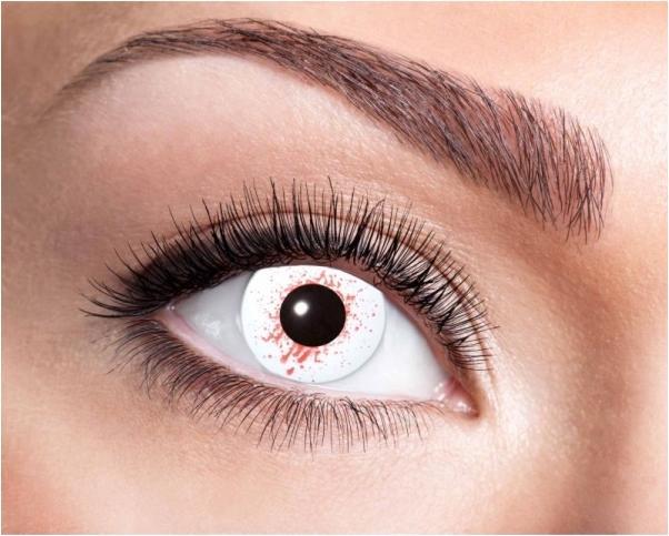 Actual product image Bach Optic Horror contact lenses (Red)