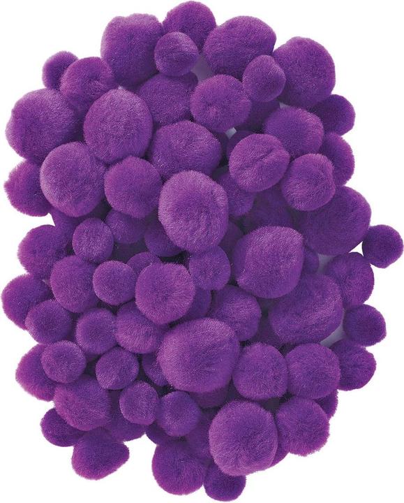 Produktbild Colorations Färbungen – Pom Poms Lila, 100 Stück.