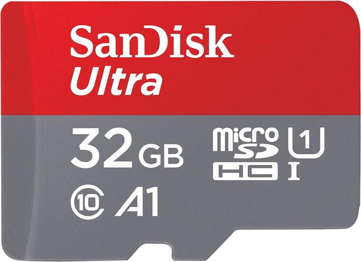 Actual product image SanDisk Ultra (32 GB, microSDHC, U1, UHS-I)