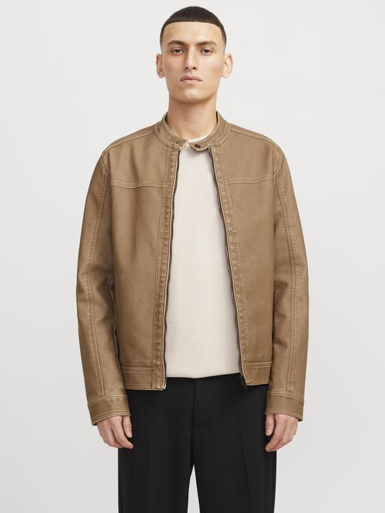 Actual product image Jack & Jones Jjewarner Washed Pu Jacket Noos (XL)