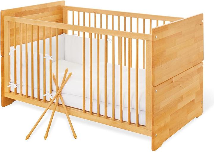 Produktbild Pinolino Natura extrabreit gross (Babybett, Wickelkommode, Kinderkleiderschrank)