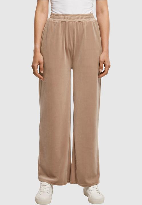Immagine prodotto Urban Classics Pantaloni da ginnastica in velluto a vita alta da donna (M)