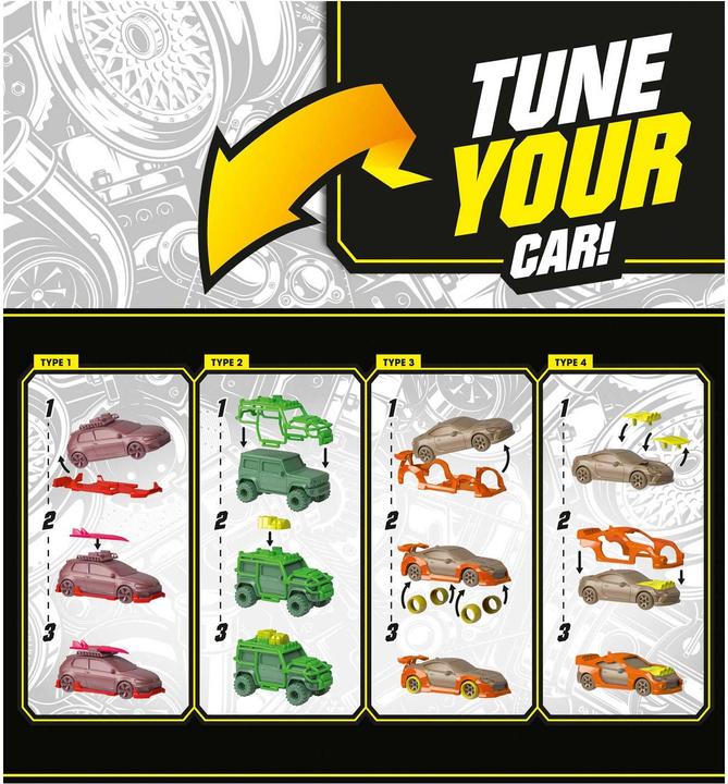 Image du produit Majorette Tune Up's 2 7 Surprises Set