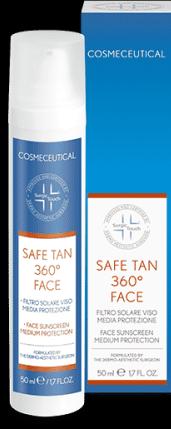Actual product image SurgicTouch SafeTan 360 ° Face (Sun cream face, 50 ml, 0.05 g)