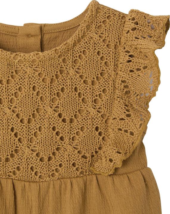Image du produit Vertbaudet Mädchen Baby Overall mit gehäkeltem Oberteil (80)
