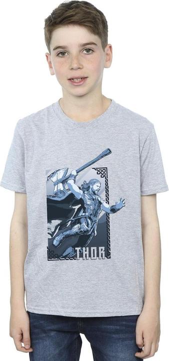Immagine prodotto Thor Love And Thunder Attack Maglietta Ragazzi (128)