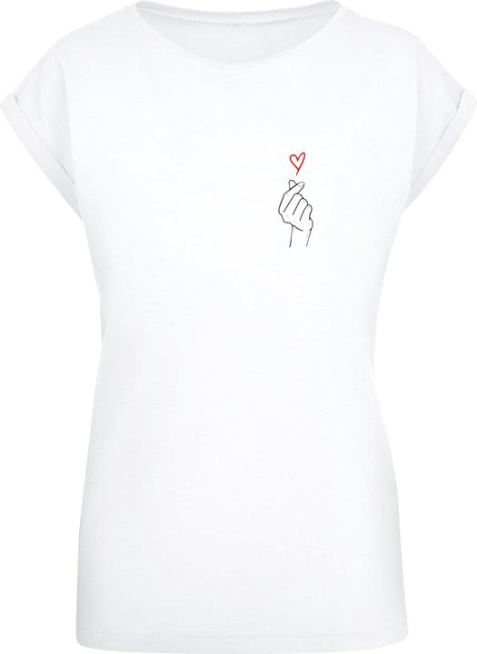 Image du produit Merchcode Tee-shirt femme K Heart à épaules étendues - 113383 (4XL)