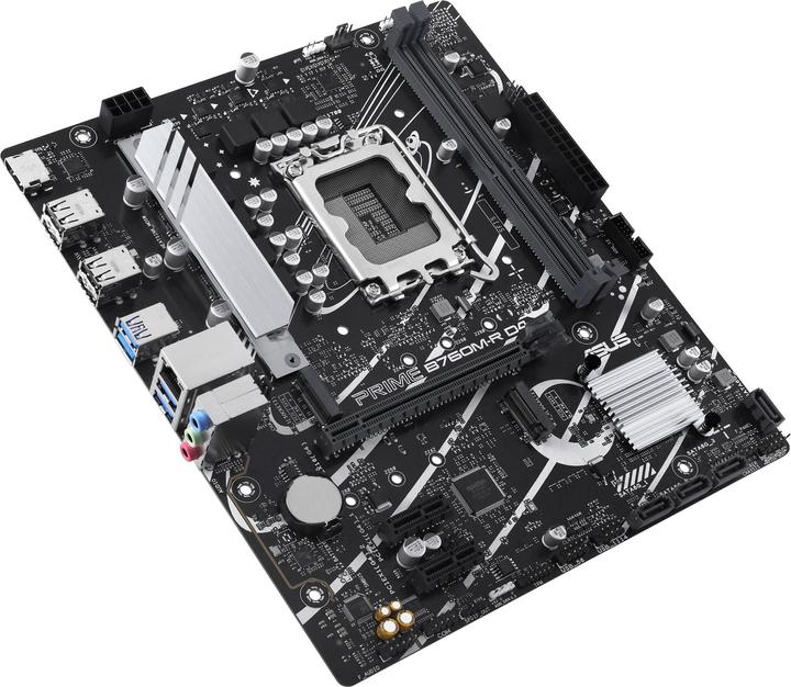 Actual product image ASUS MB PRO B760M-R D4 (LGA 1700, Intel B760, mATX)