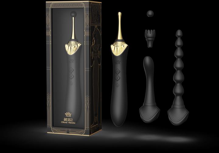 Immagine prodotto Zalo Bess 2 Massaggiatore Clitorideo Nero Ossidiana