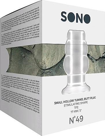 Actual product image Shots No.49 - Small Hollow Tunnel Butt Plug