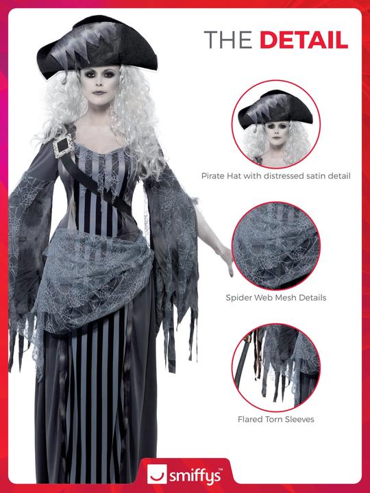 Image du produit Smiffys Pirate - Vaisseau fantôme Princesse (40, 42)