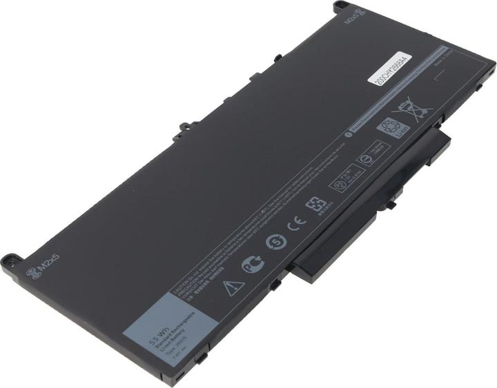 Actual product image Dell Battery Latitude 12, Latitude E7270, Latitude 12 E7470, J60J5, MC34Y, NJJ2H, R1V85 (4 Cells, 7200 mAh)
