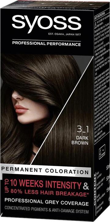 Image du produit Syoss Coloration (3 1 Marron foncé)