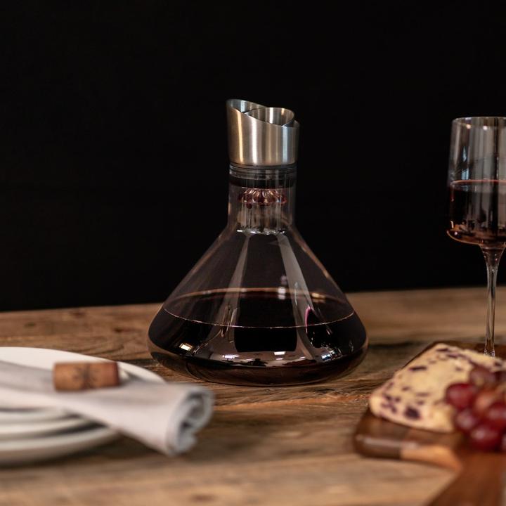 Immagine prodotto Oak & Steel Wein Dekanter mit Aerator (1.50 l)