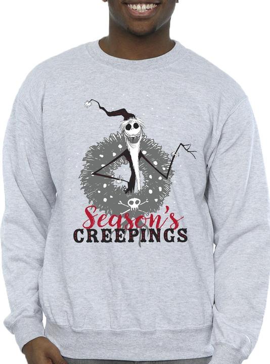 Image du produit Disney - Sweat THE NIGHTMARE BEFORE CHRISTMAS SEASONS CREEPINGS WREATH - Homme (3XL)