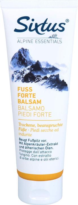 Sixtus Fuss Forte Balsam (Fusscrème & Fussgel, 125 ml)