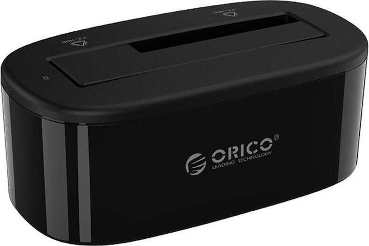 Immagine prodotto Orico docking station per HDD / SSD da 2,5 / 3,5", 5Gbps, da USB-A a USB-B (nero)