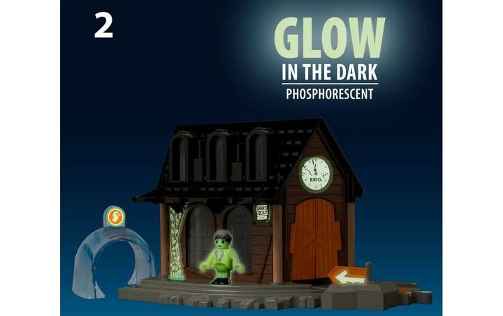 Actual product image Brio Spooky Train Station