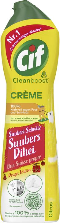 Actual product image Cif crème citrus