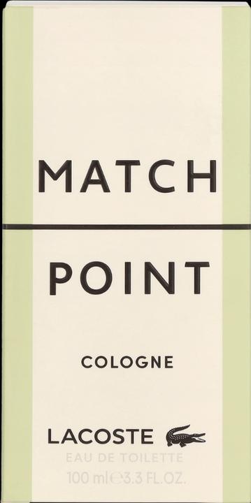 Produktbild Lacoste Match Point Cologne Edt Spray (Eau de Toilette, 100 ml)