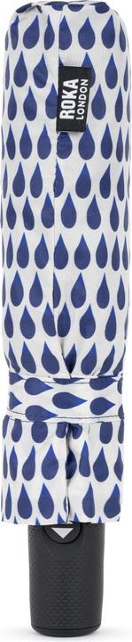 Produktbild Roka London Regenschirm Waterloo Denim Rain / Midnight Recycled Nylon