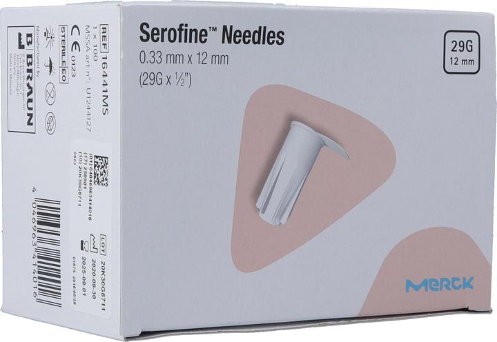 Image du produit Merck Aiguilles Serofine 29G pour auto-injecteur Easypod