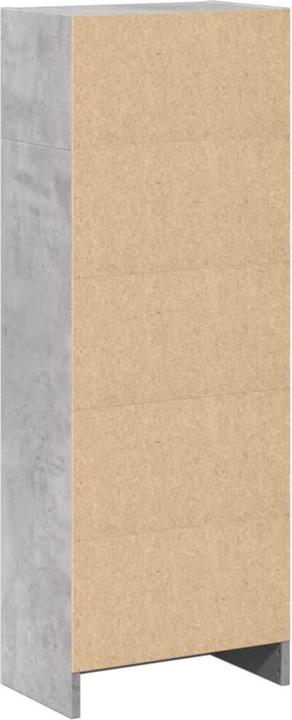 Immagine prodotto VidaXL Bücherregal Bücherschrank Standregal Büroregal Betongrau Holzwerkstoff (40 x 24 x 109 cm)