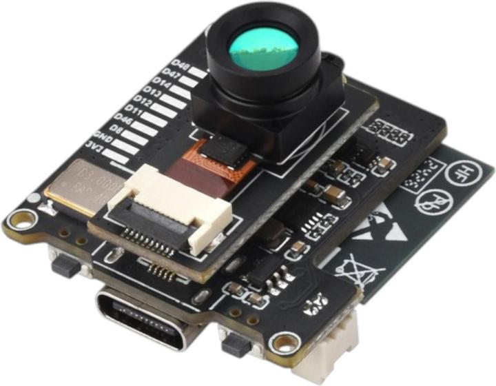 Actual product image WaveShare ESP32-S3 Thermal Wärmebildkamera 45° Module 80×62 Pixels