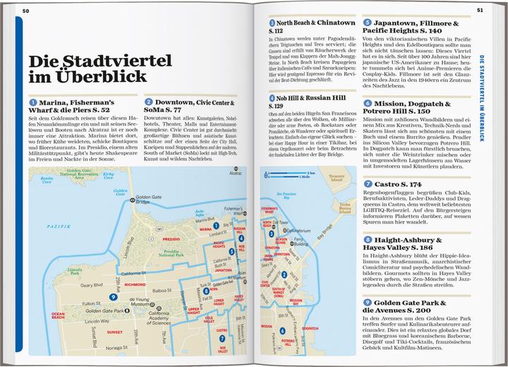 Image du produit Reiseführer San Francisco (Allemand, Alison Bing, Sara Benson., Ashley Harrell, John A Vlahides, 2023)