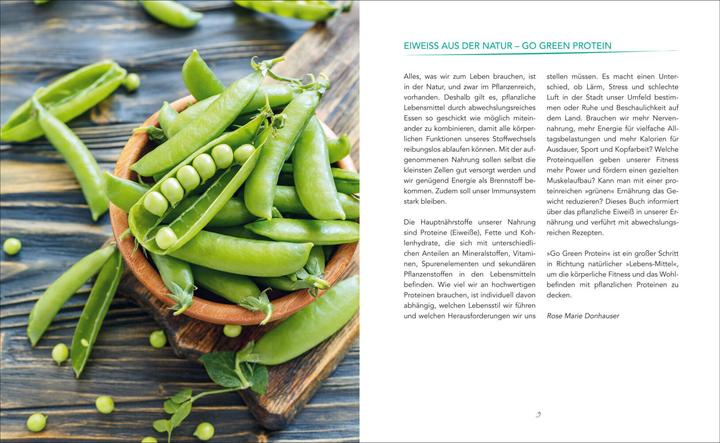 Image du produit Das Protein-Kochbuch: Gesund, fit und schlank durch pflanzliche Proteine - Die perfekte Alternative (Allemand, Rose Marie Donhauser, 2019)