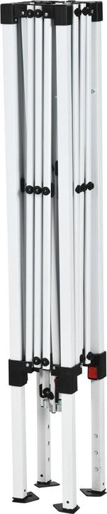 Immagine prodotto Outsunny Padiglione con 2 pareti laterali e regolazione individuale dell'altezza (240 cm, 240 cm)
