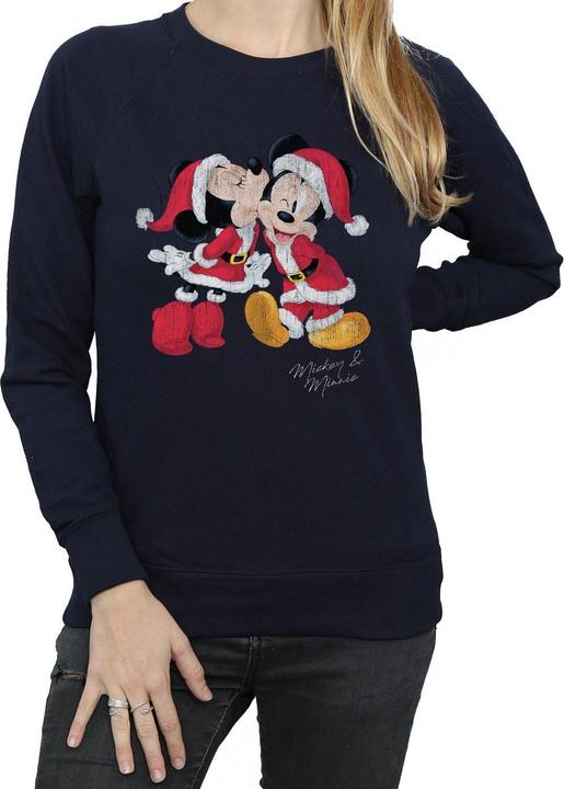 Produktbild Disney Mickey And Minnie Christmas Kiss Sweatshirt (XXL)