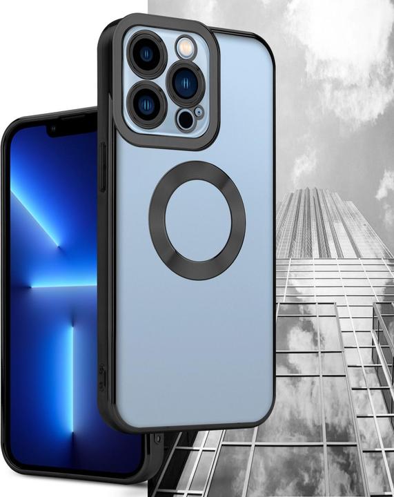 Produktbild Cadorabo TPU Hülle Chrome mit Kameraschutz für Apple iPhone 13 PRO MAX (Apple iPhone 13 Pro Max)