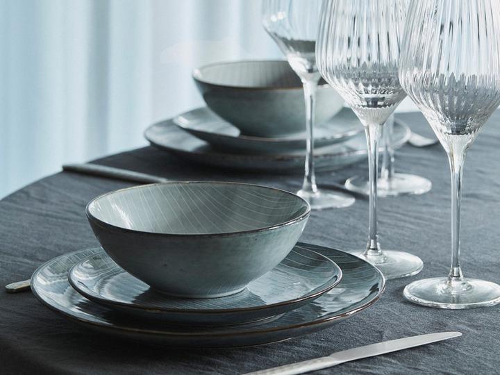 Actual product image Broste Copenhagen NORDIC SEA crockery set for lunch for four (12 Piece)