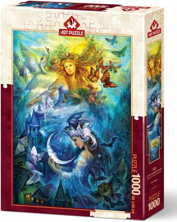 Image du produit Lamberth Puzzle 1000 pièces Les princesses du jour et de la nuit (1000 pièces)