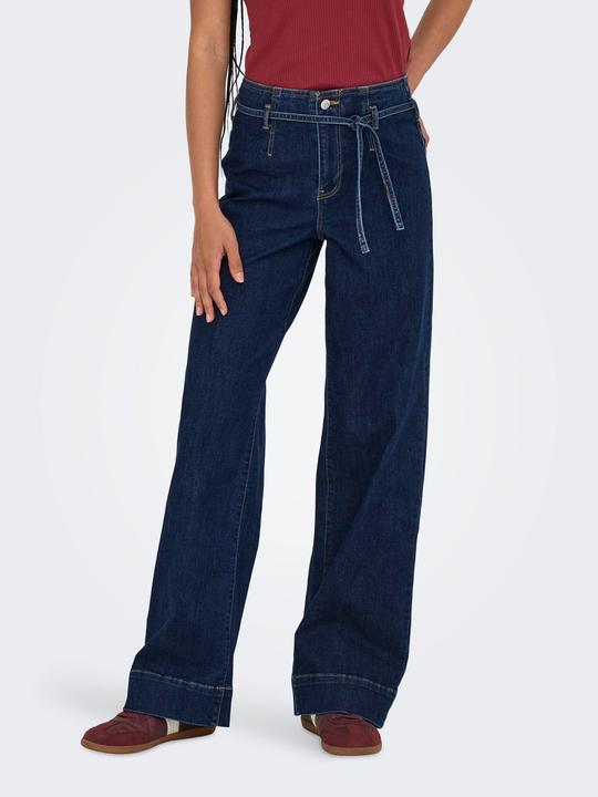 Produktbild Only ONLJUICY-WAUW Hohe Taille Weiter Beinschnitt Jeans Jeans mit weitem Bein (32)