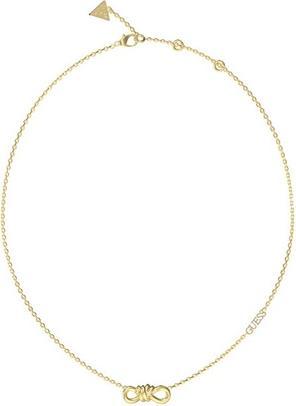 Guess Modern Love Charming Gold Plated Necklace JUBN04010JWYGT/U (Stahl)